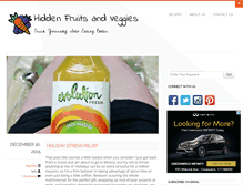 Tablet Screenshot of hiddenfruitsandveggies.com